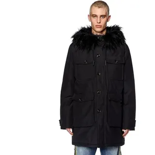 Diesel Jorgy Jacke Schwarz 50 Herren Schwarz 50 - Schwarz - 50