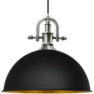 Bamyum 1-flg. 40 cm schwarz/roségold Metall
