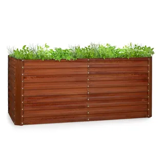 Blumfeldt Rust Grow Hochbeet 200 x 100 x 90 cm Rostrot