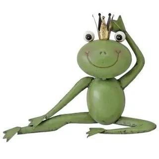 Trendline Dekofigur Frosch 35 cm Grün