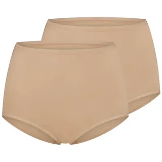 SCHIESSER Maxi Slip 2er Pack Braun 50