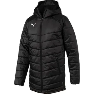Puma Fußball Liga Sideline Bench Jacke Winterjacke Herren schwarz Gr XL - Schwarz - XL