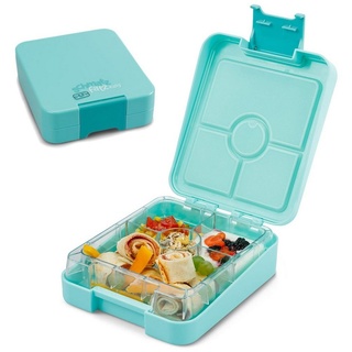 Klarstein Frischhaltedose schmatzfatz easy Snackbox, Kunststoff blau
