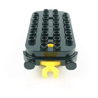 LEGO® Spielbausteine LEGO® DUPLO® Eisenbahn Waggon Fahrgestell - 10874 10875 NEU! Menge 1x, (Creativ-Set, 1 St), Made in Europe schwarz