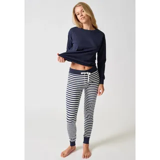 SKINY Pyjama Night In Mix & Match Blau 36