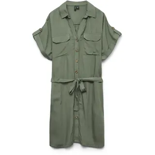 Vero Moda Hemdblusenkleid Grün 34