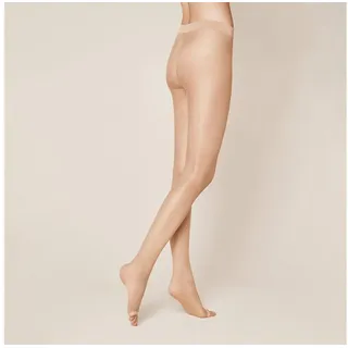 Kunert Fresh Up 10 Toeless Strumpfhose 3er Pack Braun 40-42