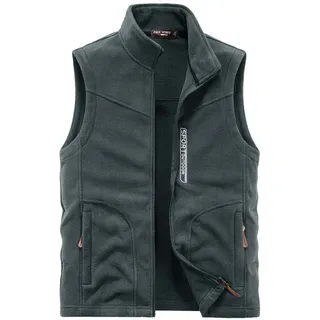 Weste Herren Sommer: Outdoor Atmungsaktiv Ärmellos mit Knöpfe Trachtenweste Weste mit Taschen Übergrößen Leicht Sportlich Sommerweste Steppweste Elegant Freizeit Herren Weste Fleeceweste