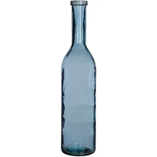 Mica decorations Flasche 21 cm Silber