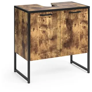 Vicco Waschbeckenunterschrank 60 x 60 cm Braun