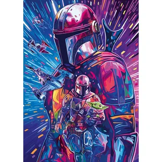 Ravensburger Erwachsenenpuzzle 500 Teile - Star Wars Hyperspace Collection: The MandalorianTM