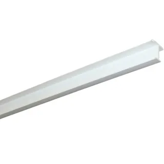 GARDINIA Gardinenstange T-Schiene 1-läufig Ø 25 mm 250 cm Weiß