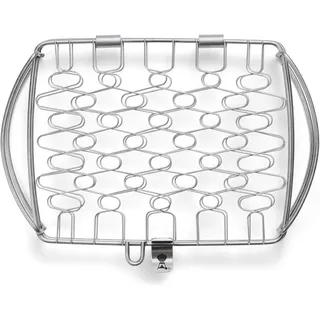 Weber Fisch Gemüsehalter Korb Klein 28x20cm Edelstahl Grillkorb Grillen 6470