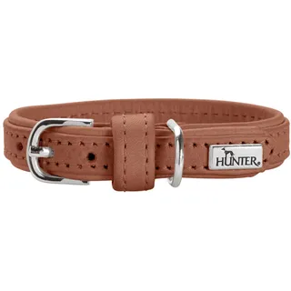 Hunter SOHO Hundehalsband Cognac 21