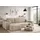 kaiser möbel Ecksofa Eckcouch stoff Poso Dicker Cord viele farben Dunkelbeige Links Beige