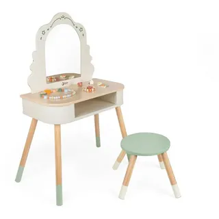 Classic World Schminktisch Classic World - Magischer Schminktisch - 64x38,8x90,6cm - ab 3 Jahre (2-St., Ein Tisch und ein Hocker) rosa
