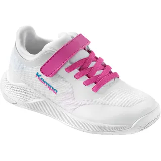 Kempa Kourtfly Kids Weiß/Cyan/Lila 32