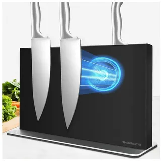 LuxusKollektion Magnet-Messerblock Messerblock Magnetisch Schwarz 40cm