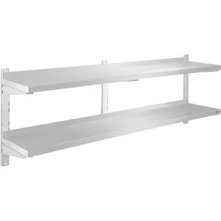 Royal Catering Wandbord 2 Ablagen 160 x 30 cm