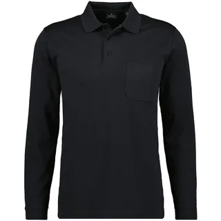 RAGMAN Poloshirt schwarz 5XL