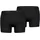 MEN SPORT MICROFIBER BOXERS 2P schwarz M 2er Pack