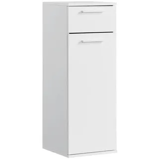 mokebo Der Matrose Bad-Beistellschrank 33 x 91 x 34 cm Weiß