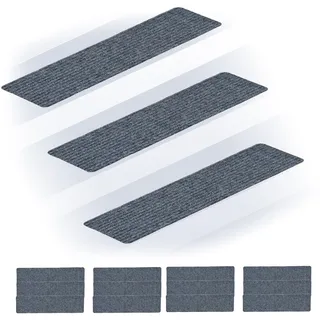 Relaxdays Stufenmatte 75 x 20 cm Grau