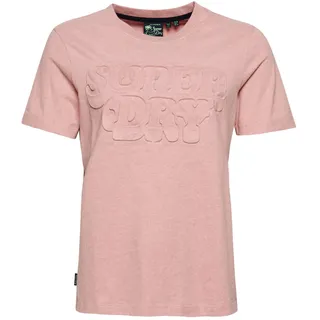 Superdry Damen Vintage Cooper T-Shirt aus Bio-Baumwolle mit Prägung - 40
