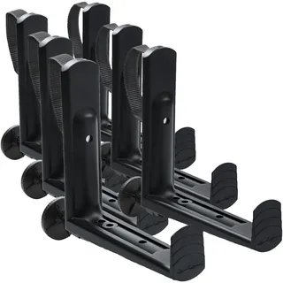 Lechuza Halter schwarz für Balconera Balkonkästen 19033 Balkonkastenhalter (Packung mit 3)