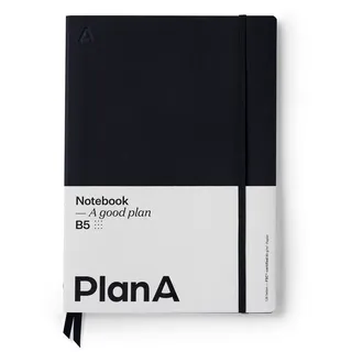 Thalia Notizbuch B5 Softcover Punktiert Schwarz