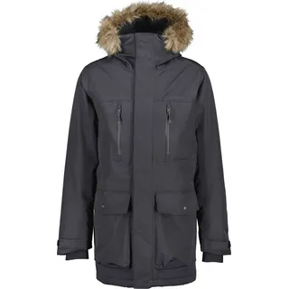 Didriksons Marco Parka Winterjacke Herren - Schwarz - XL