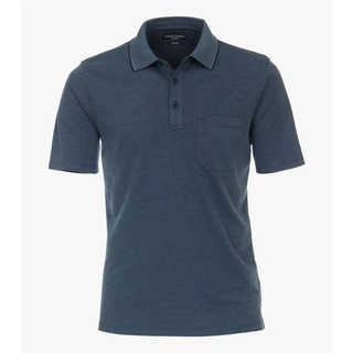 CASAMODA Poloshirt 993106500 Hochwertiger Baumwollmix, Normale Passform blau 4XL