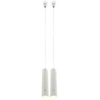 BRILONER - Pendelleuchte Akku, Touch, Dimmbar, Höhenverstellbar, Warmweiß, ohne Stromanschluss, LED Deckenleuchte, Pendelleuchte Esstisch, Wohnzimmerlampe, Hängelampe Esstisch, 4,5x160cm, Altweiß