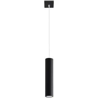 ETC Shop Pendelleuchte 1-flg. 8 cm Zylinder schwarz Metall