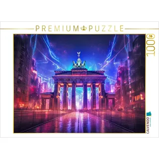 CALVENDO Puzzle Brandenburger Tor - Berlin | 1000 Teile Lege-Größe 64 x 48 cm Foto-Puzzle für glückliche Stunden