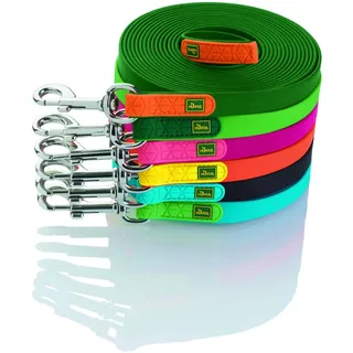 Hunter Schleppleine Hund Convenience 5 m x 1 cm neonorange