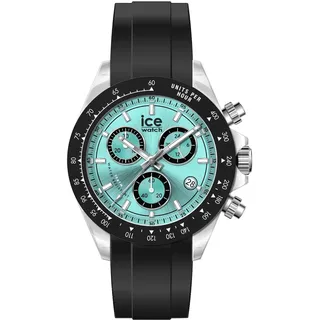 ICE-WATCH Herren-Armbanduhr Chronograph Bewatch Klar Schwarz Türkis Chrono 02563