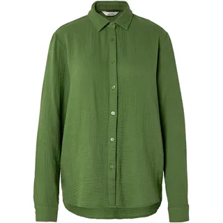 Tchibo - Musselin-Bluse - Damen - Gr. 36 - grün