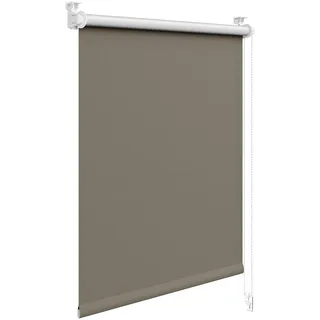 Woltu Thermorollo Verdunkelungsrollo 60 x 160 cm Taupe