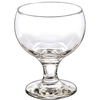 Borgonovo Dessertschale Palm Beach Florida, Glas, Eisbecher Eisschale 350ml Glas transparent 6 Stück