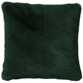 Dutch Decor Zierkissen Kissen Sofa Deko Samt Grün Plüsch Winter 45 x 45 cm grün
