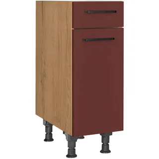 Nobilia Unterschrank Easytouch 30 x 58,3 x 87 cm Rot