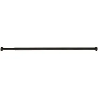 Spirella Duschvorhangstange Kreta 125-220 cm schwarz