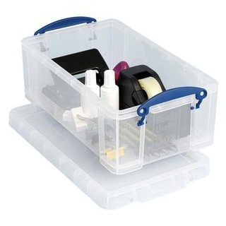 Really-Useful-Box Aufbewahrungsbox 5C, 5L, mit Deckel, Kunststoff, 34 x 20 x 13cm