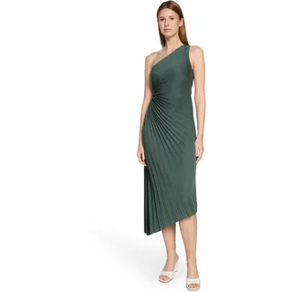 Vera Mont Abendkleid Glitzer-Look Grün L