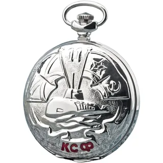 Strela Molnija Taschenuhr 3602 ROTER Banner NORDFLOTTE russische Submarine mechanische Uhr aus Russland Handaufzug
