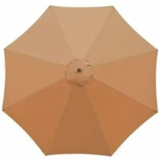 Sonnenschirm (khaki), Ständer Nicht Im Lieferumfang Enthalten, Sonnenschirm, Gartenschutz, Geeignet Für Balkon, Terrasse, Patio, Schwimmbad (durchmesser 3 M)