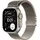 GPS + Cellular 49 mm Titangehäuse Natur Milanese Loop Natur S