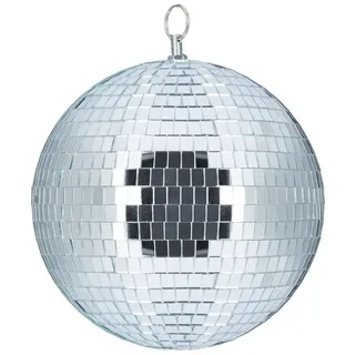 Relaxdays Discokugel 20 cm Silber
