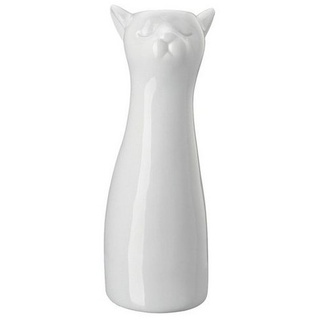 Hutschenreuther Dekovase Katze Vase Weiß Porzellan (1 St), SAMMELEDITION OSTERN WEISS 14 cm